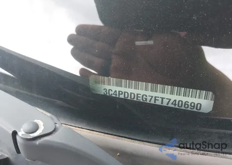 2015 Dodge Journey R/T z USA, uszkodzony, nr VIN 3C4PDDEG7FT740690